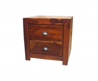 SHEESHAM WOOD BEDSIDE