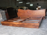 SHEESHAM WOOD BED