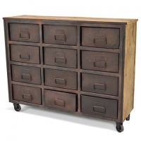 INDIAN INDUSTRIAL CHEST OF DRAWER