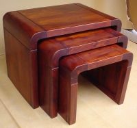 Sheesham Wood Nest Stool