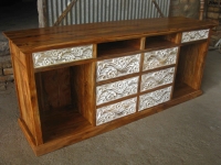 Acacia Wood Chic Side Board