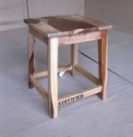 Sheesham Wood Vintage Stool