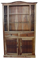 INDIAN SHEESHAM WOOD BOOKCASE CABINATE