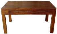 INDIAN SHEESHAM WOOD LATTICE LARGE DINNING TABLE