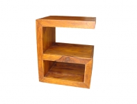 INDIAN SHEESHAM WOOD CUBIC BOOKSELF