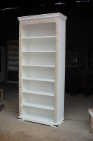 INDIAN MANGO WOOD PAINTED BOOKCASE