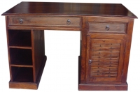 SHEESHAM WOOD LATTICE COMPUTER TABLE