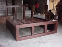 INDIAN MANGO WOOD BED