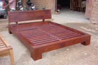 SHEESHAM WOOD BED