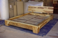 SHEESHAM WOOD BED