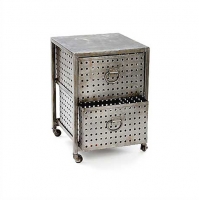 INDIAN INDUSTRIAL BED SIDE