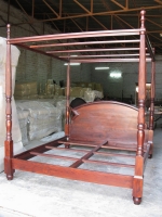 INDIAN SHEESHAM WOOD POSTER BED