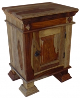 SHEESHAM WOOD BED SIDE