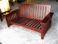 SHEESHAM WOOD SOFA