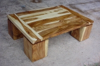 SHEESHAM WOOD COFFEE TABLE