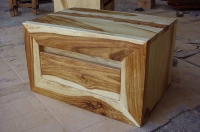 SHEESHAM WOOD BED SIDE