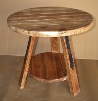 INDIAN TEAK WOOD ROUND TABLE