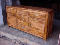 SHEESHAM WOOD SIDE BOARD