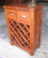 Sheesham Wood Wine Rack