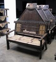 INDIAN OLD WOOD SOFA
