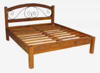 SHEESHAM WOOD BED