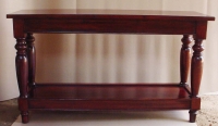SHEESHAM WOOD CONSOLE TABLE