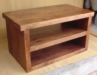 Mango Wood Hollow Nest TV Cabinet Unit