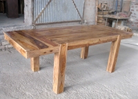 Sheesham Wood Customised Dining Table With Extentions