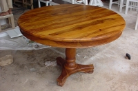 INDIAN SHEESHAM WOOD DINING TABLE