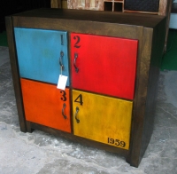 Mango Wood Chic Cabinet