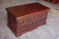 INDIAN WOODEN SHEESHAM BOX