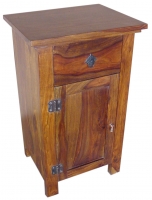 INDIAN SHEESHAM WOOD BEDSIDE