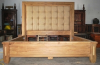 INDIAN TEAK WOOD JAVA BED