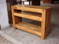 SHEESHAM WOOD CONSOLE TABLE