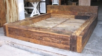 Sleeper Wood Bed