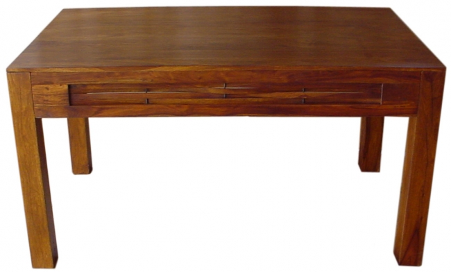 INDIAN SHEESHAM WOOD LATTICE LARGE DINNING TABLE