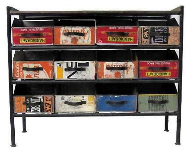 INDIAN INDUSTRIAL CHEST OF DRAWER