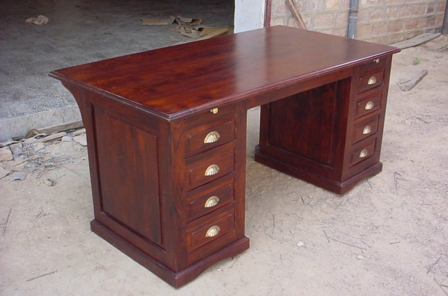 SHEESHAM WOOD OFFICE TABLE