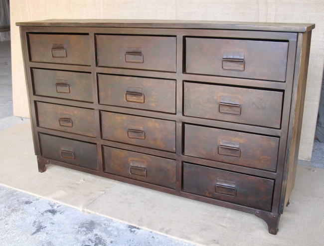Industrial Chest Of Drawer