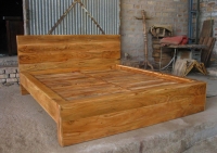 Acacia Wood Hollow Bed