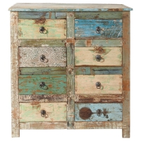 INDIAN RECLAIMED CHEST OF DRAWER