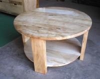 Acacia Wood Chic Coffee Table