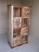 Sheesham Wood Vintage Bookcase