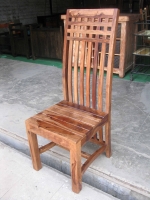 Sheesham Wood Cross Desing Chair