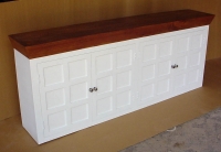 Mango Wood White Painted Kitchan Cabinet