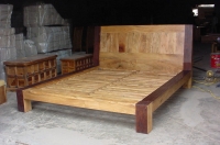 INDIAN ACACIA WOOD BED