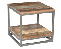 INDIAN INDUSTRIAL SIDE TABLE
