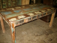 INDIAN RECLAIMED WOOD DINING TABLE